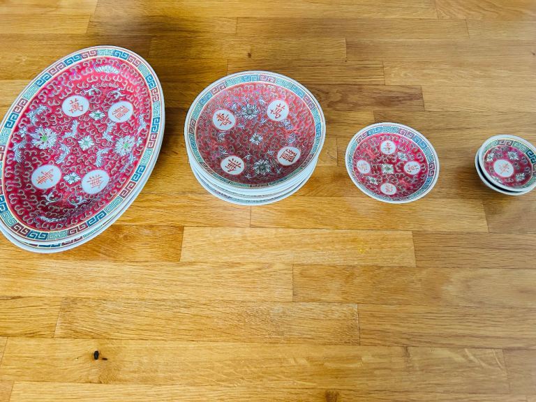 Chinese Tableware Crockery Set 