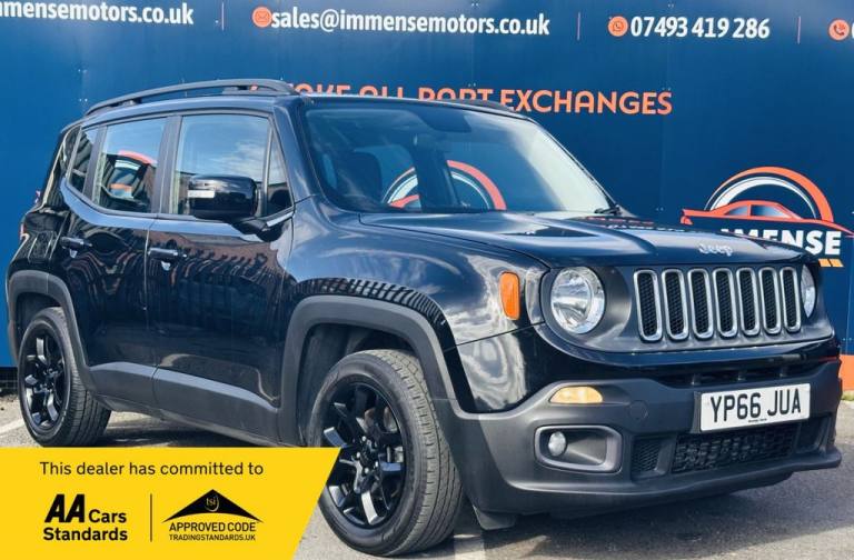 2016 Jeep Renegade 1.6 Multijet Longitude 5dr ESTATE DIESEL Manual