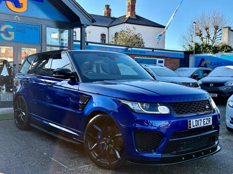  Land Rover Range Rover Sport 5.0 V8 SVR SUV 5dr Petrol Auto 4WD Euro 6 (s/s) (550 ps) Petrol Aut...