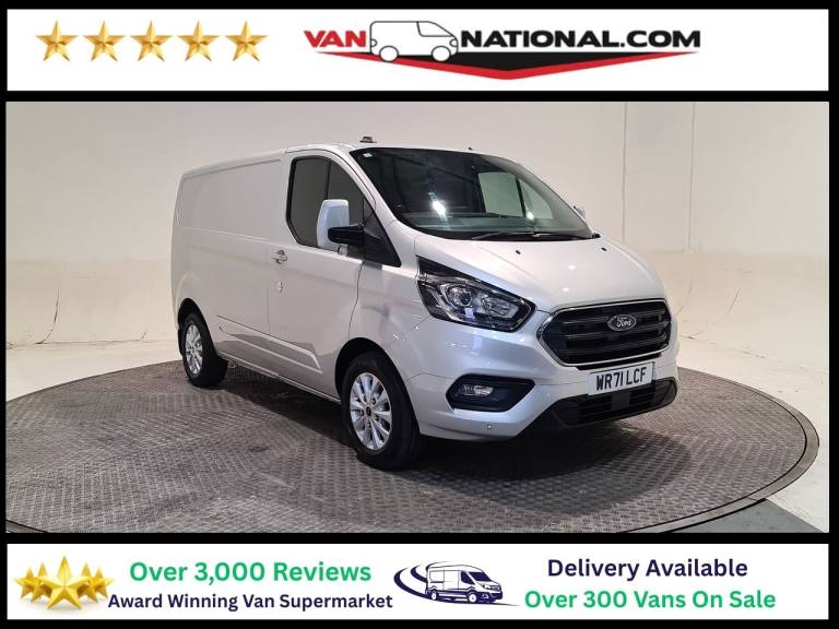 2021 Ford Transit Custom 2.0 300 ECOBLUE LIMITED L1 H1 130 BHP SWB NO VAT Panel Van Diesel Manual
