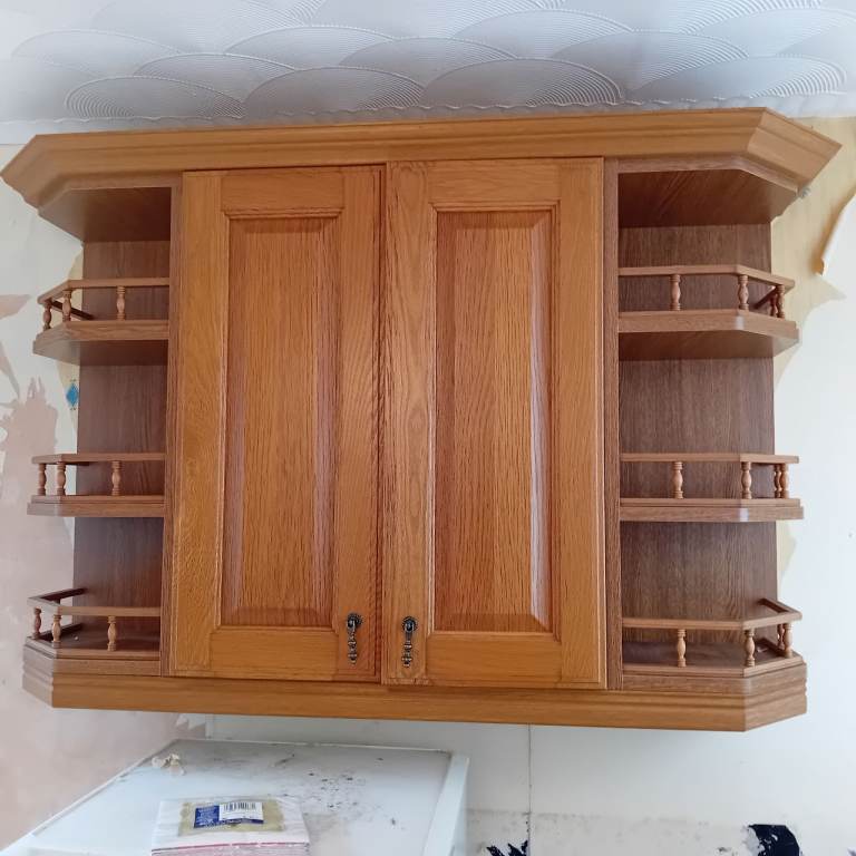 Large kitchen wall cabinet