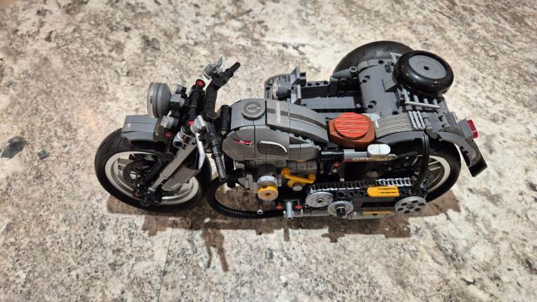 Motorbike with sidecar