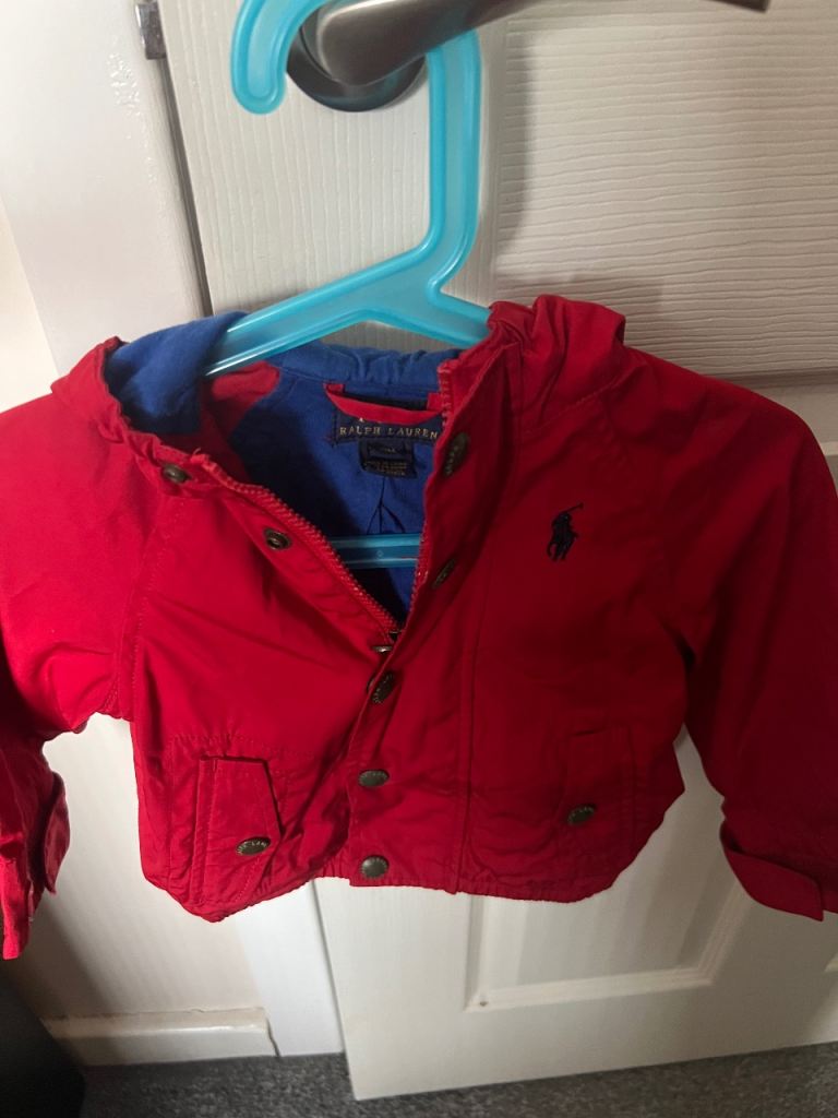 Ralph Lauren Baby Red Jacket - Good Condition