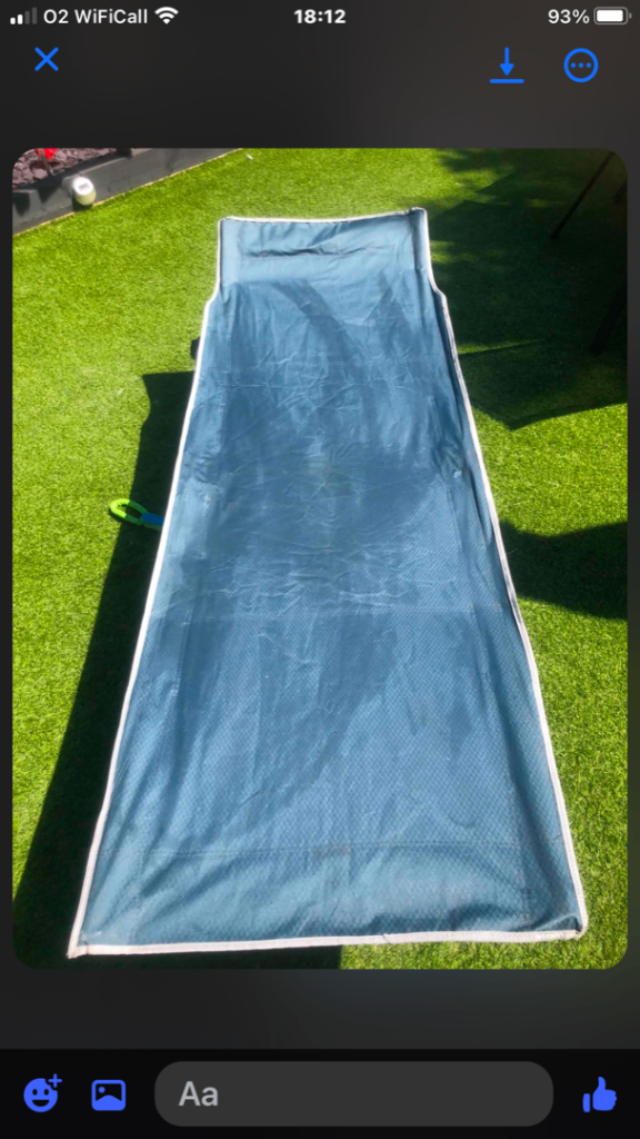 Camping bed