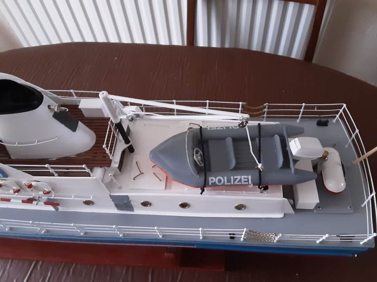   Model 'Robbie' police boat