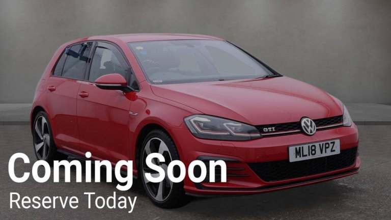 2018 Volkswagen Golf 2018 18-Reg VW Golf GTI 230bhp 2.0 TSI 5dr,FULL DIGITAL DASH,ULEZ!! HATCHBAC...