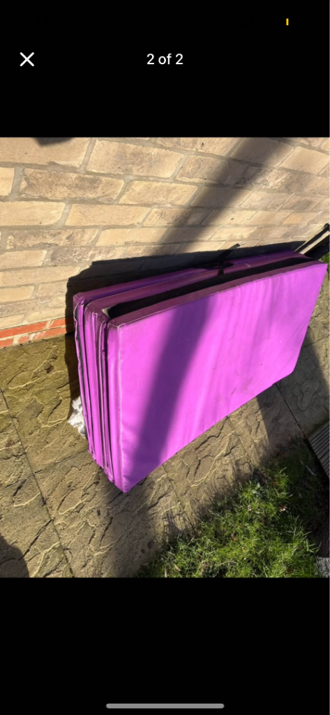 Gymnastics mat and beam