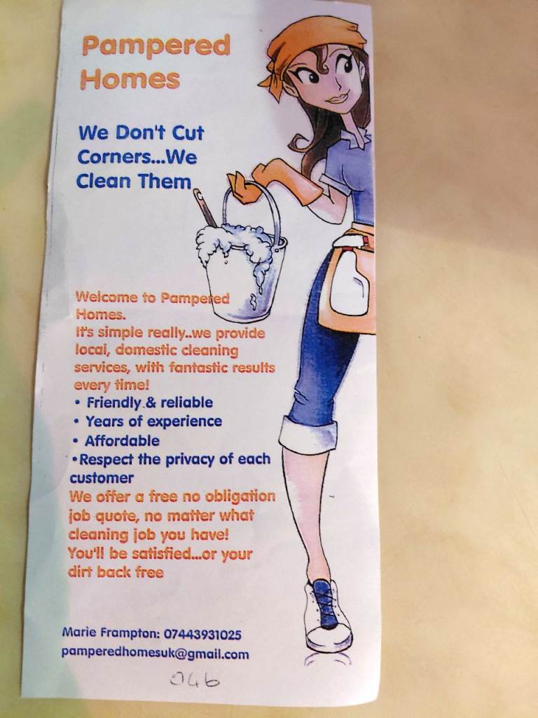 Domestic cleaning 