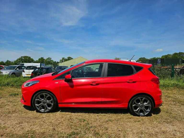 Ford Fiesta ST-LINE red 5 door hatchback hpi clear ulez compliant petrol