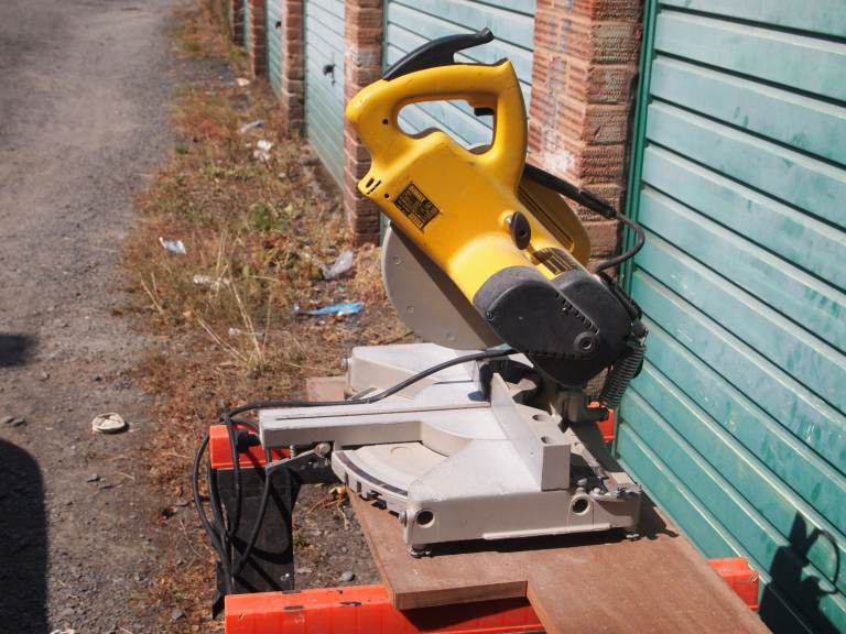 DeWalt Mitre Saw - Yellow, Good Working Condition