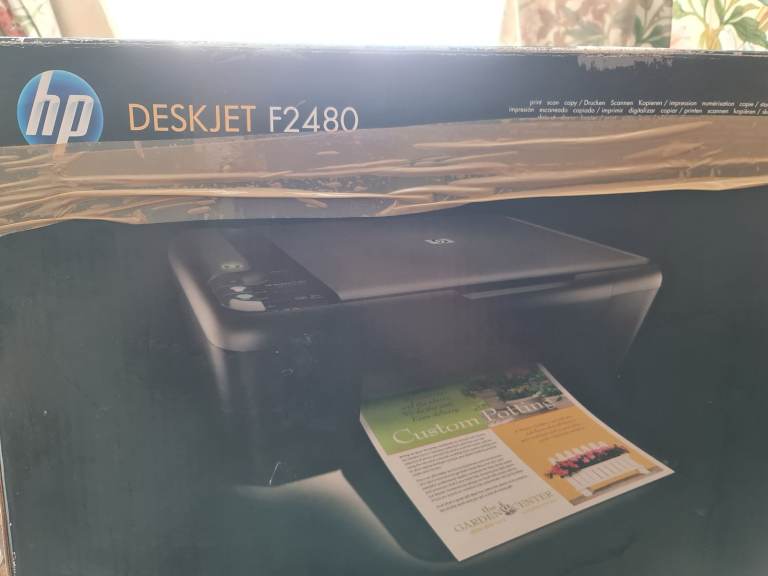 HP Deskjet F2480 printer  scanner and copier.