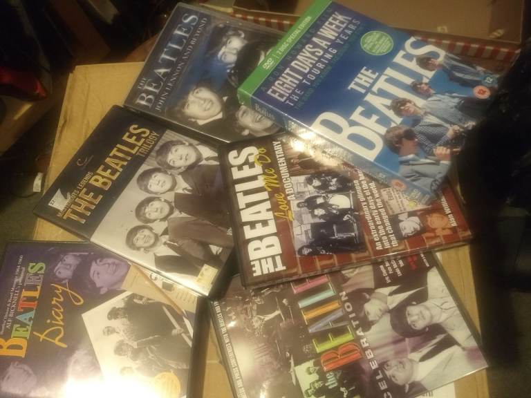  The Beatles DVDs. Various boxsets and titles
