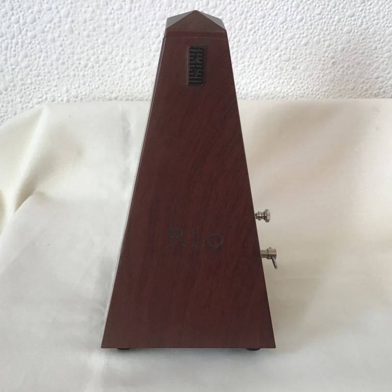 Vintage classic designed  mechanical metranome suitable for all instruments