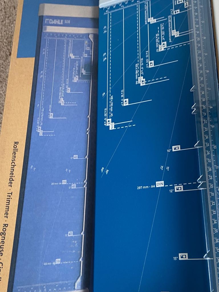 Dahle rotary cutter for A3 paper