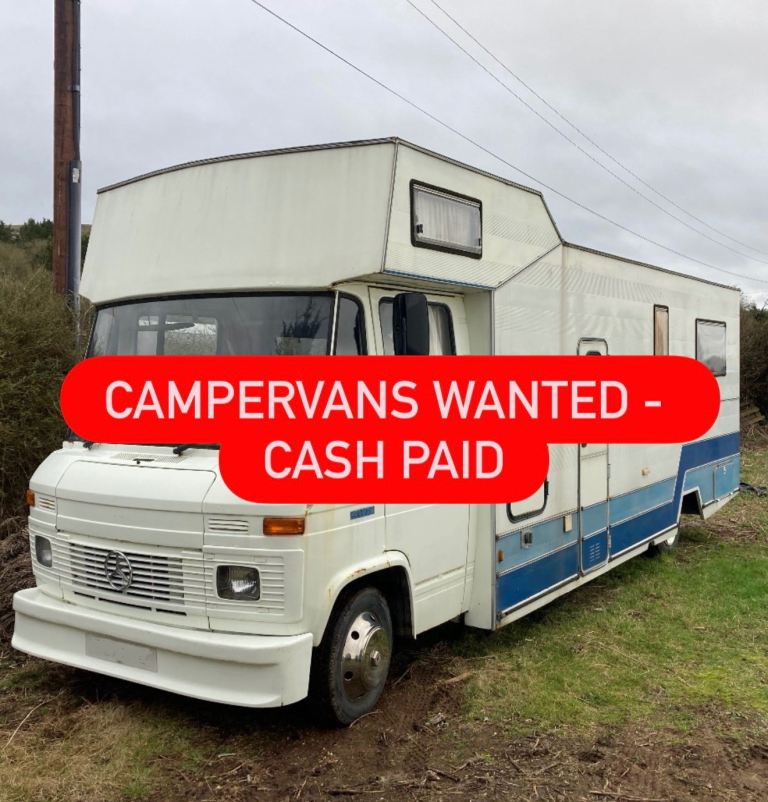 WE BUY ALL MOTORHOMES