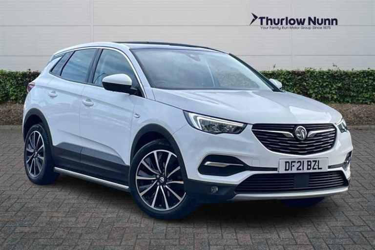 2021 Vauxhall Grandland X 1.2 Turbo Elite Nav SUV 5dr Petrol Auto 8Spd Euro 6 (s/s) (130 ps) SUV ...