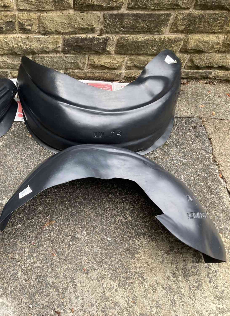 VW T4 Front Wheel Arch Plastic Liners, Set of 2, New,  Left & Right sides, Shipley, Bradford