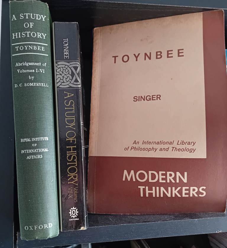 Books:-A study of history by Arnold Toynbee