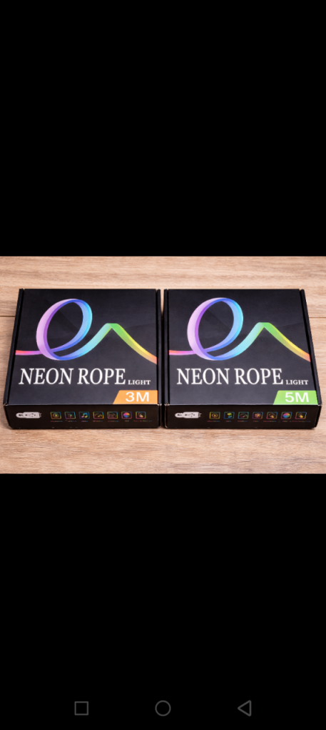 LED Neon Rope Light USB RGB App Control – 3m & 5m New