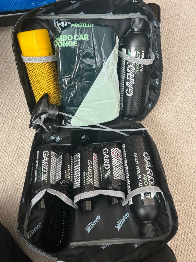 GardX Protect Car Cleaning Kit & First Aid Kit – Brand New