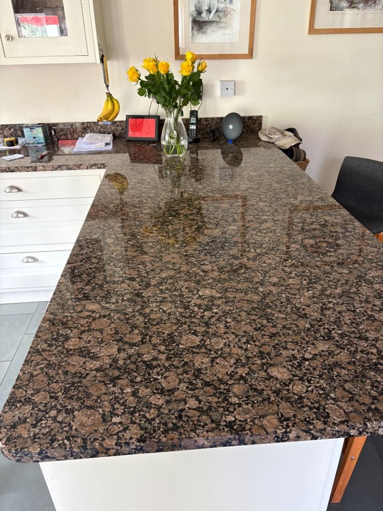 Five Saphire Brown Granite worktops