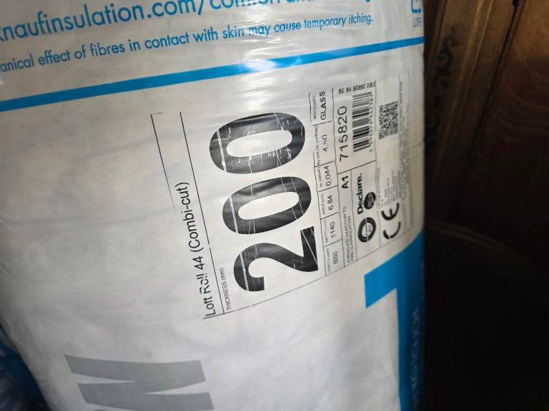Knauf Insulation Loft Roll 44 – New, Unused | in Norwich, Norfolk | Gumtree