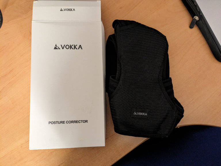 VOKKA Posture Corrector - Spine & Back Support for Men/Women, Pain Relief