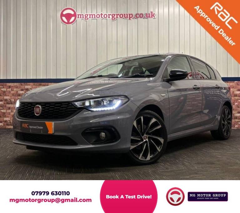 2018 Fiat Tipo 1.4 T-Jet S-Design Hatchback 5dr Petrol Manual Euro 6 (s/s) (120 bhp) Hatchback Pe...