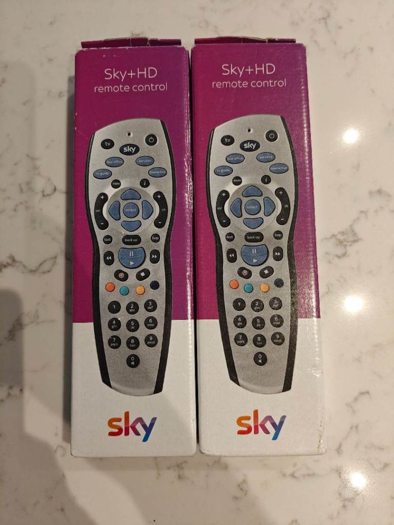 2 x Sky + HD remotes (unopened brand new)