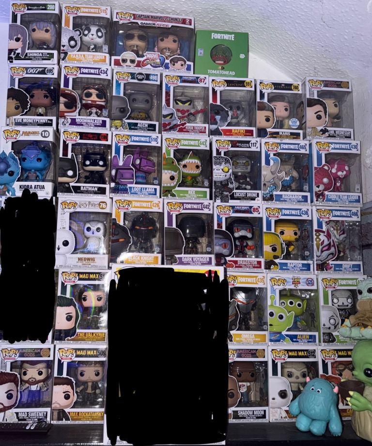 Funko pop figure £10 each pop figure can do bundle 3 for £25