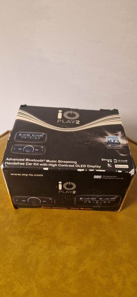 iO Play 2 Bluetooth Car Upgrade Kit – Brand New