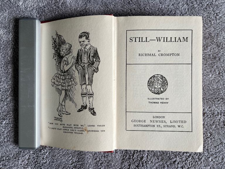 STILL—WILLIAM - Richmal Crompton - 1937 Edition - Fair Condition