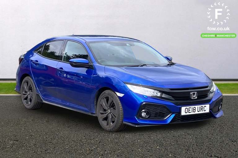 2018 Honda Civic 1.5 VTEC Turbo Sport 5dr CVT Hatchback PETROL Automatic