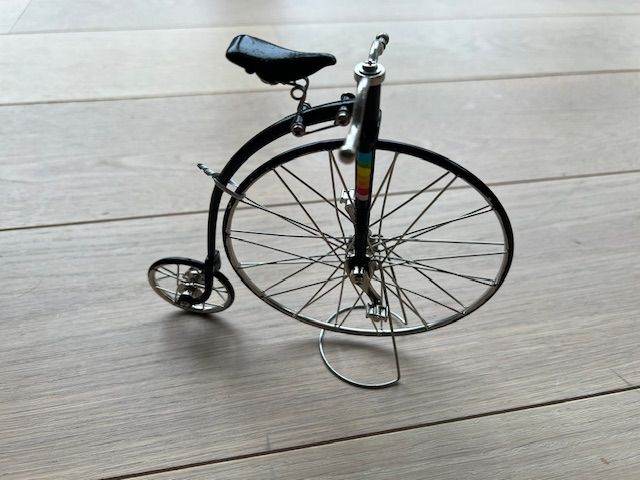 Vintage MYTEK MY-0055 BIG WHEEL BIKE 1/10 SCALE DIE CAST METAL MODEL RARE