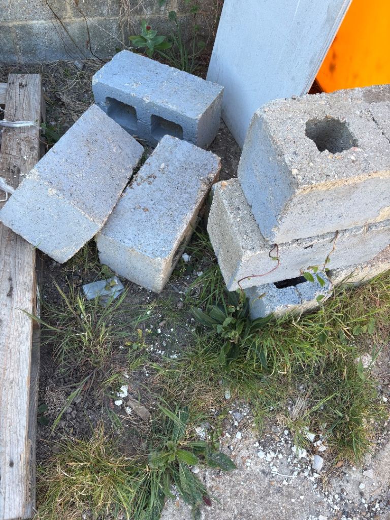 10 free grey bricks 