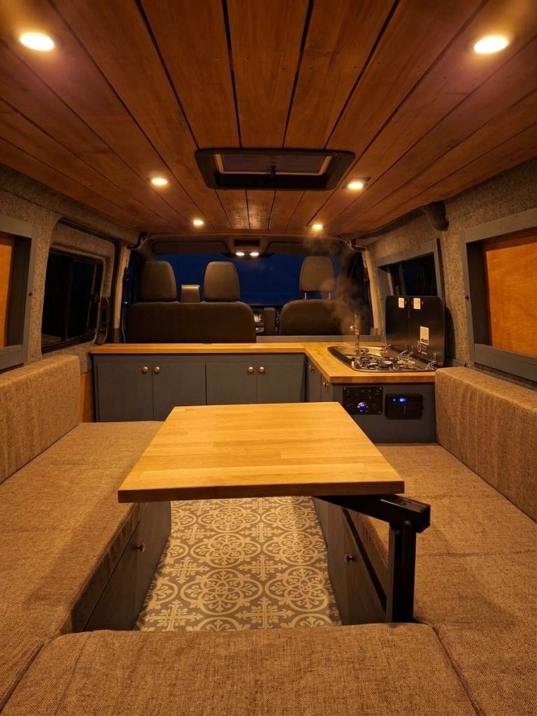 2018 Transit Custom Campervan - New Conversion 88k Mls Solar Kitchen Fridge