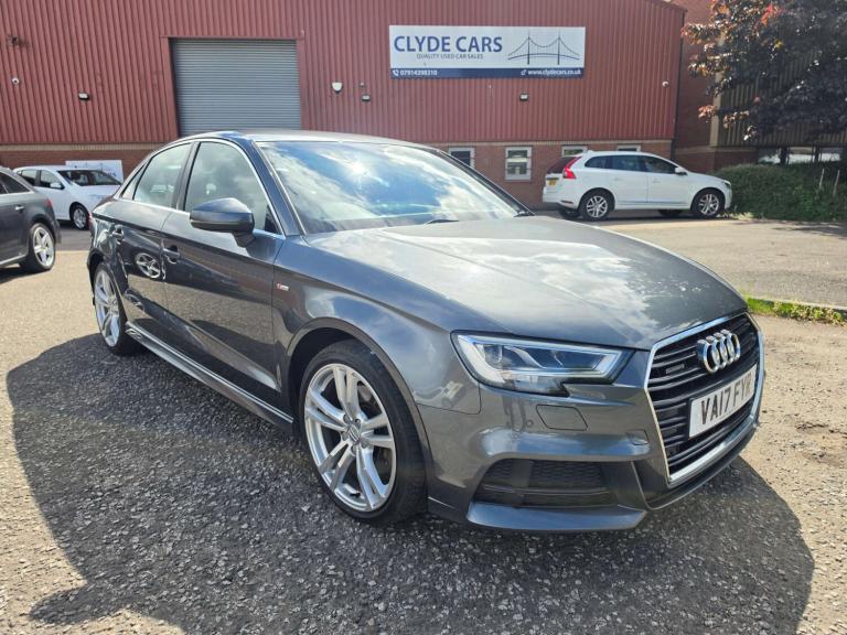 2017 Audi A3 2.0 A3 S Line TDI Quattro Semi-Auto 4WD 4dr Saloon Diesel Automatic