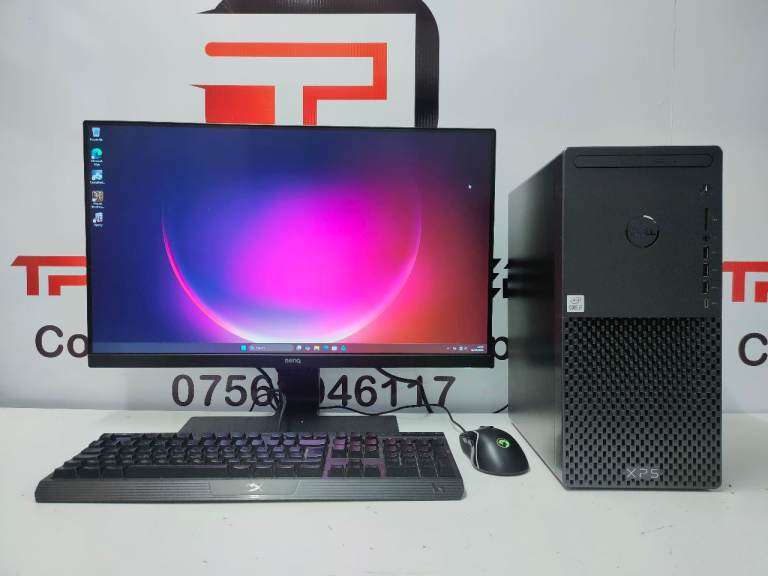 Dell XPS Workstation Office Computer PC For Design and Media | i7 | 32GB RAM | GTX 1660 TI 