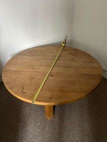 Wooden Round Coffee Table – Good Condition