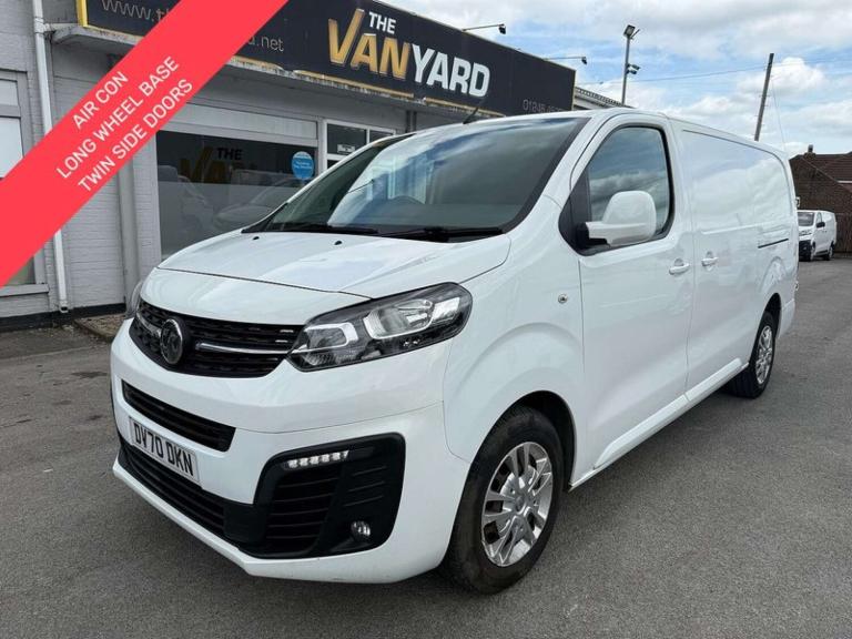 2020 Vauxhall Vivaro 2900 1.5d 100PS Sportive H1 Van PANEL VAN DIESEL Manual