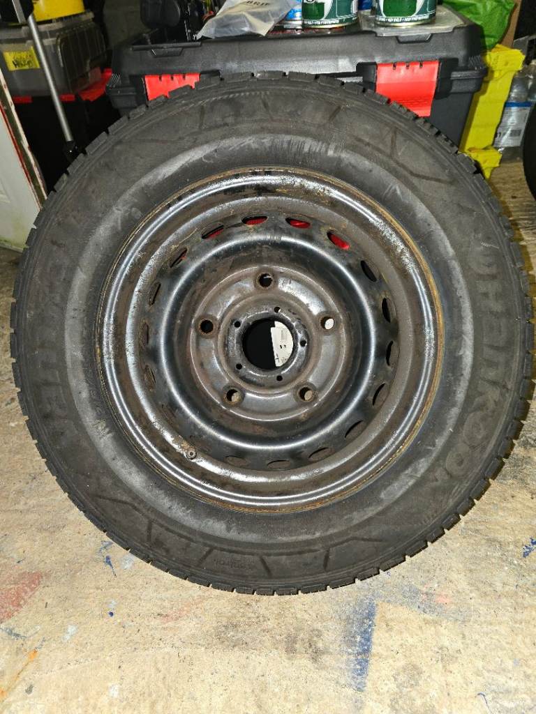 Mk8 transit van wheel and tyre 