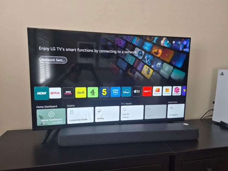 New LG tv