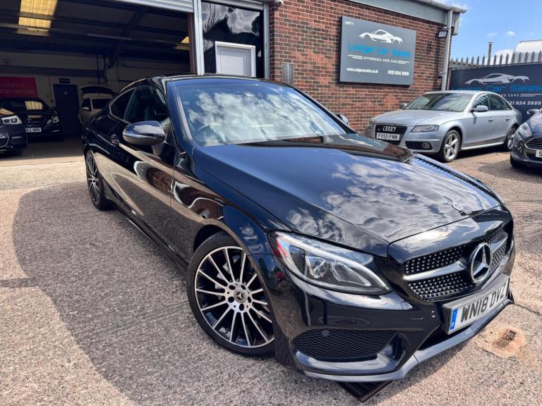 2018 Mercedes-Benz C Class 2.1 C220d AMG Line (Premium Plus) G-Tronic+ Euro 6 (s/s) 2dr COUPE Die...