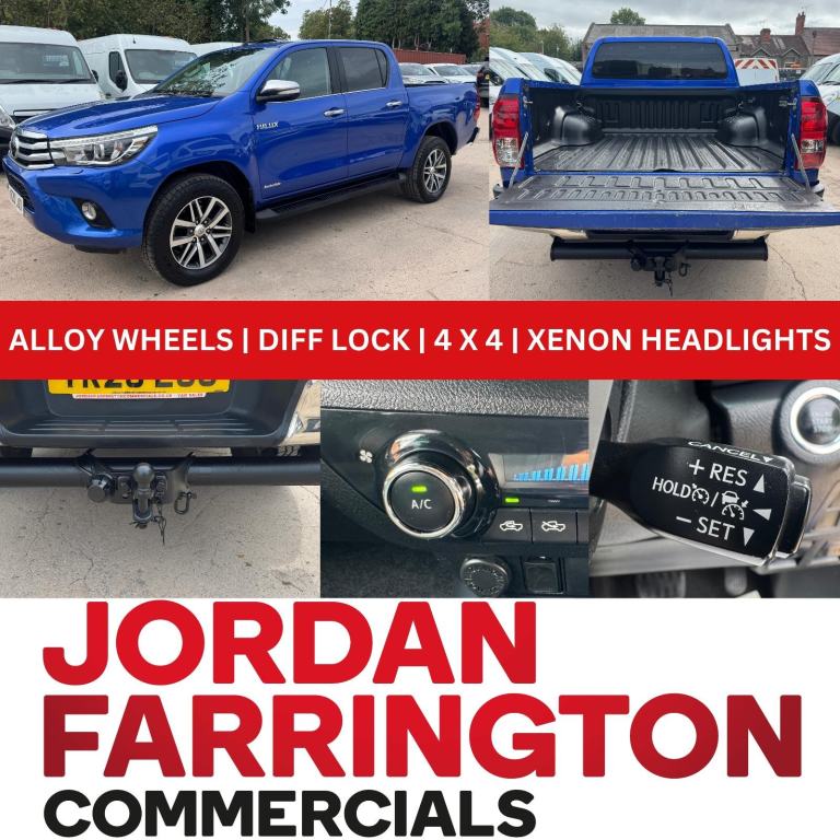  2020 TOYOTA HILUX 2.8 D-4D INVINCIBLE AUTO 4X4 PICK UP AIRCON REVERSE CAMERA 