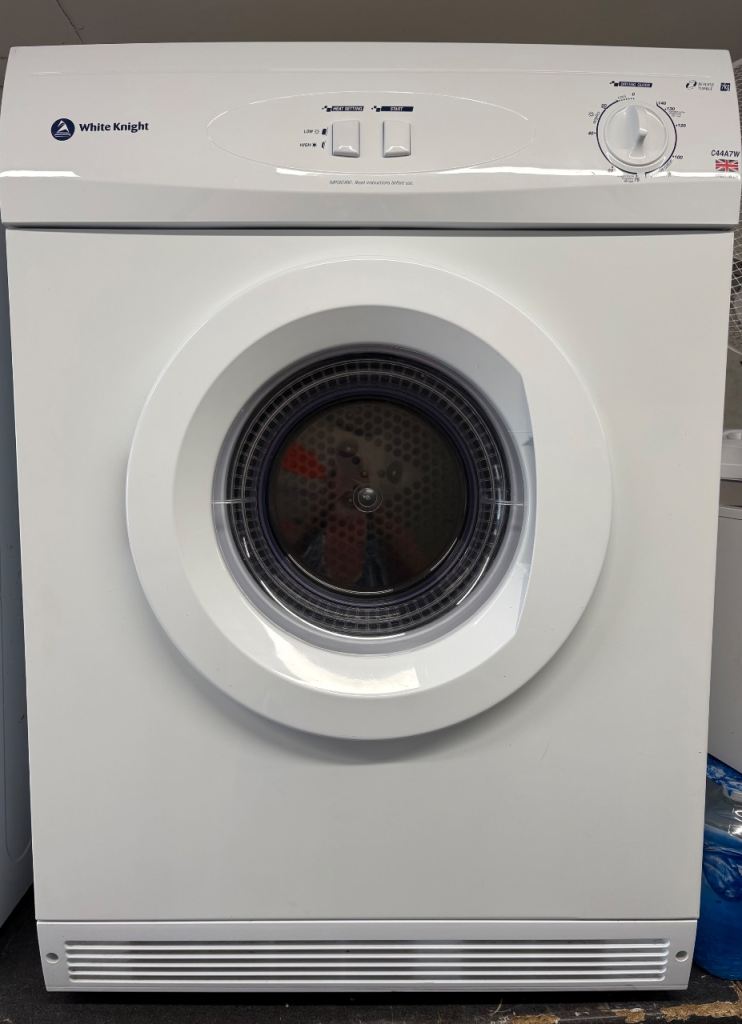 White knight vented 7kg tumble dryer 