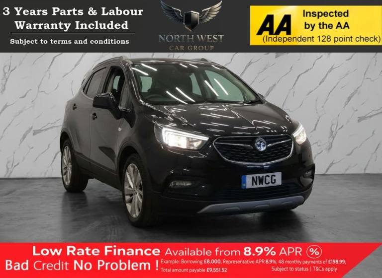 2017 Vauxhall Mokka X 1.4i Turbo Active SUV 5dr Petrol Manual Euro 6 (s/s) (140 ps) NATIONWIDE PA...