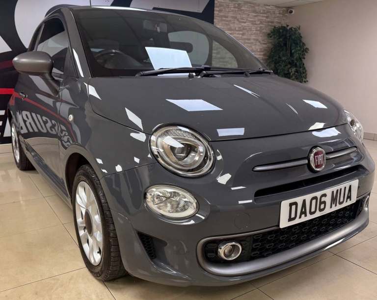 2016 Fiat 500 1.2 S Hatchback 3dr Petrol Manual Euro 6 (s/s) (69 bhp) Hatchback Petrol Manual