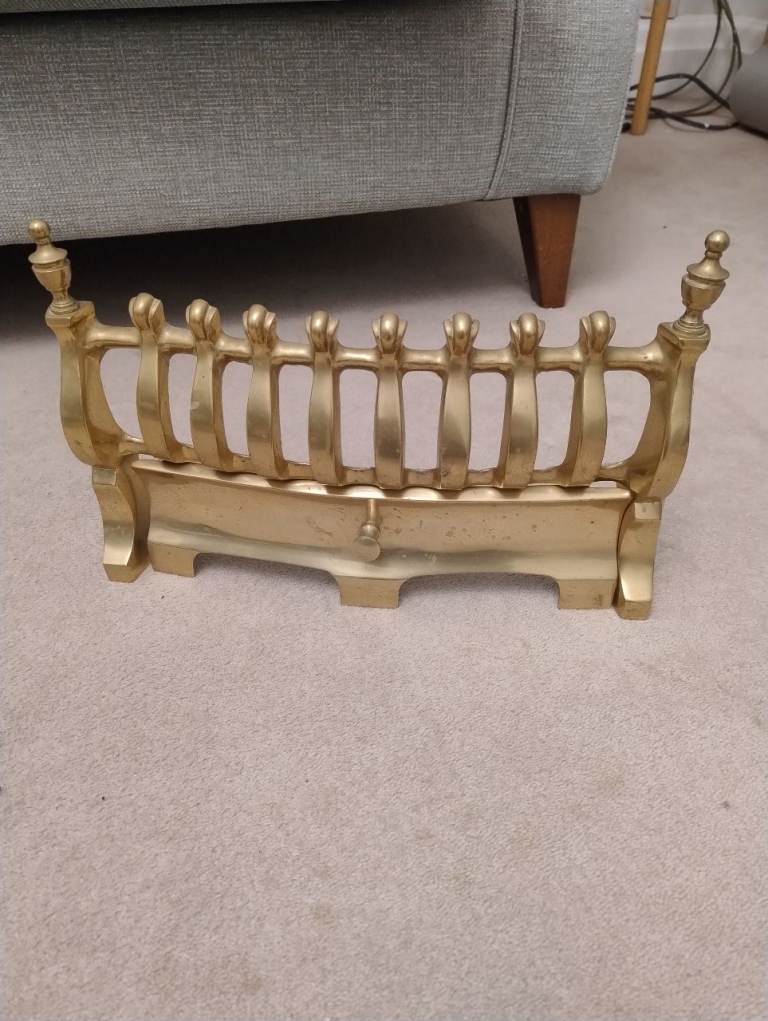 Bronze fireplace fret