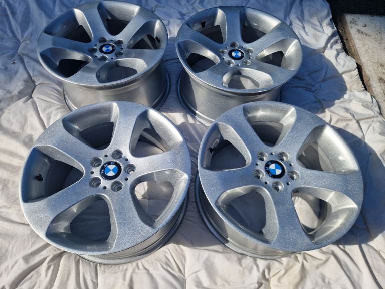 Genuine 19" BMW X5 E53 Style 132 Staggered BORBET Alloy Wheels 5x112 