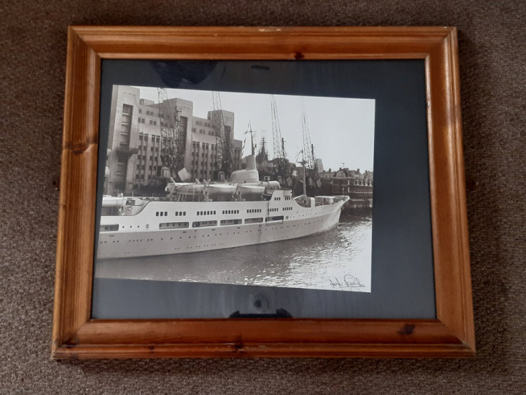 Natural wood frame, print, picture, photo, painting 